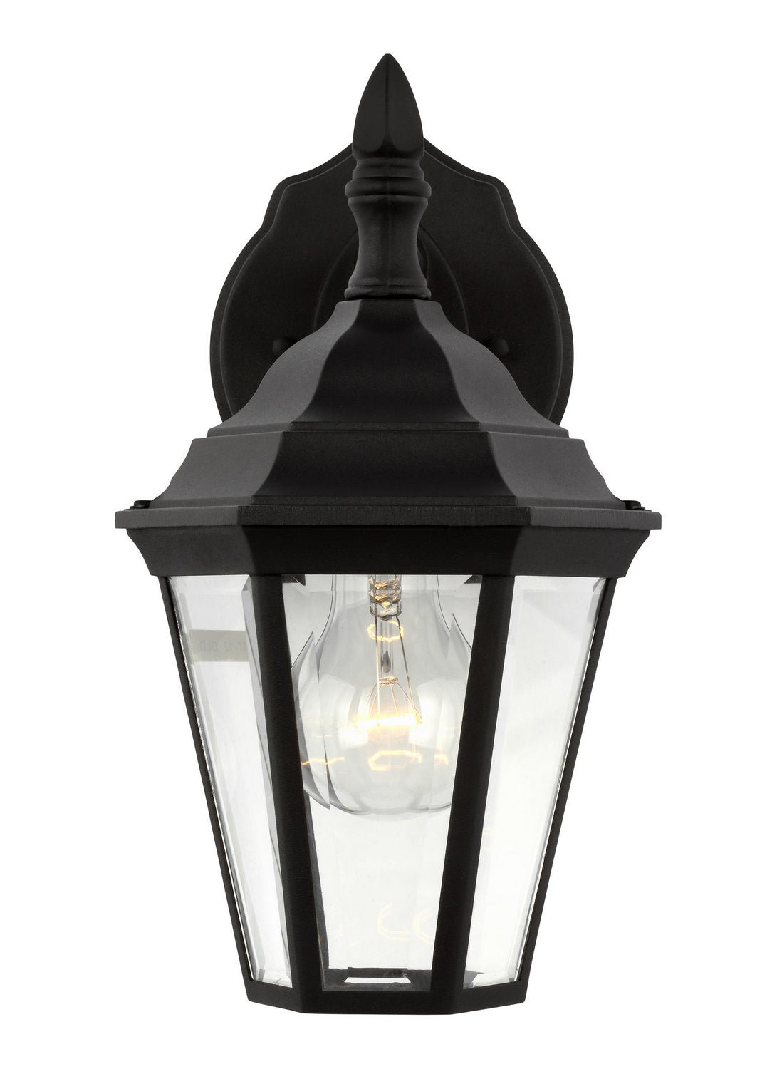 Generation Lighting - 88937-12 - One Light Outdoor Wall Lantern - Bakersville - Black