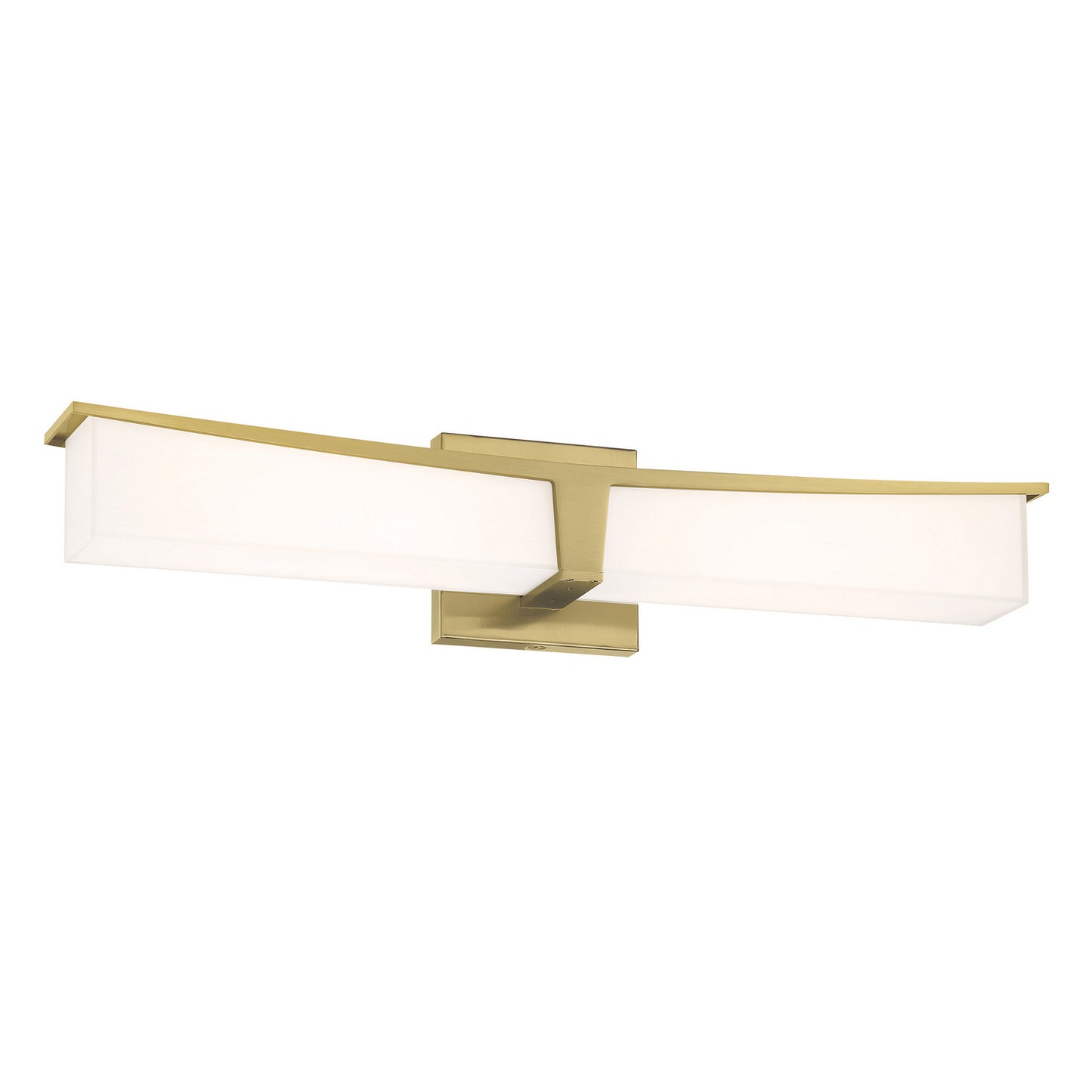 Plane LED Bath in Honey Gold
