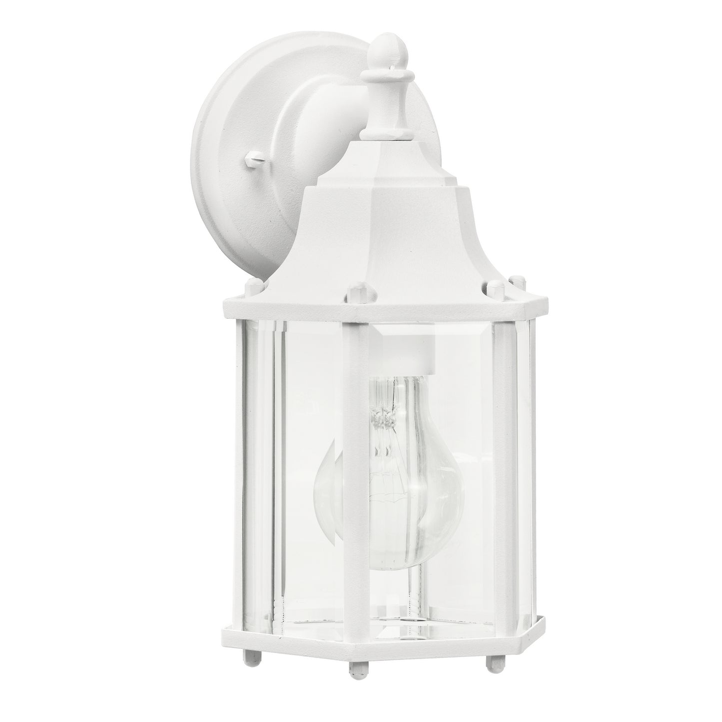 Chesapeake One Light Outdoor Wall Mount in White