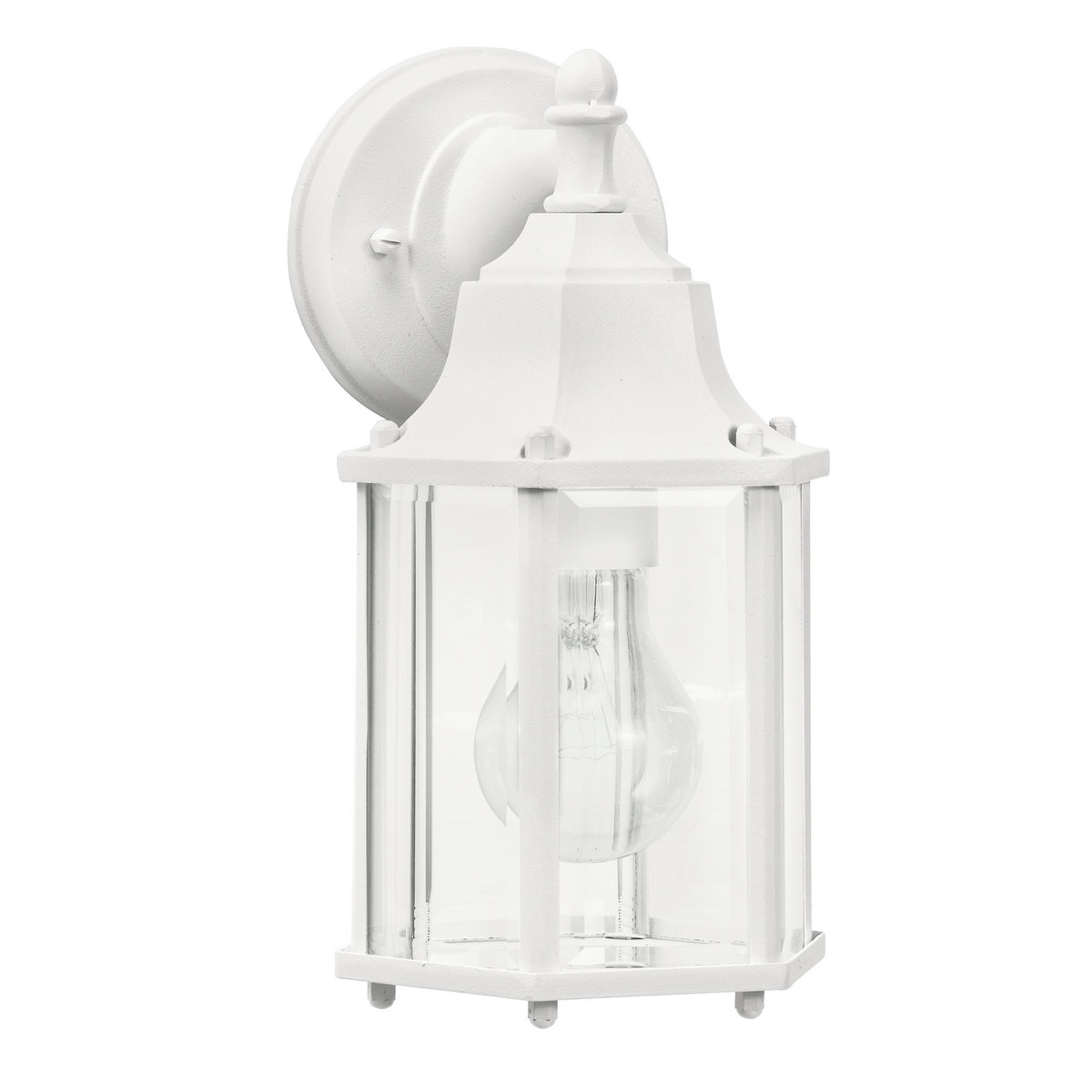 Chesapeake One Light Outdoor Wall Mount in White