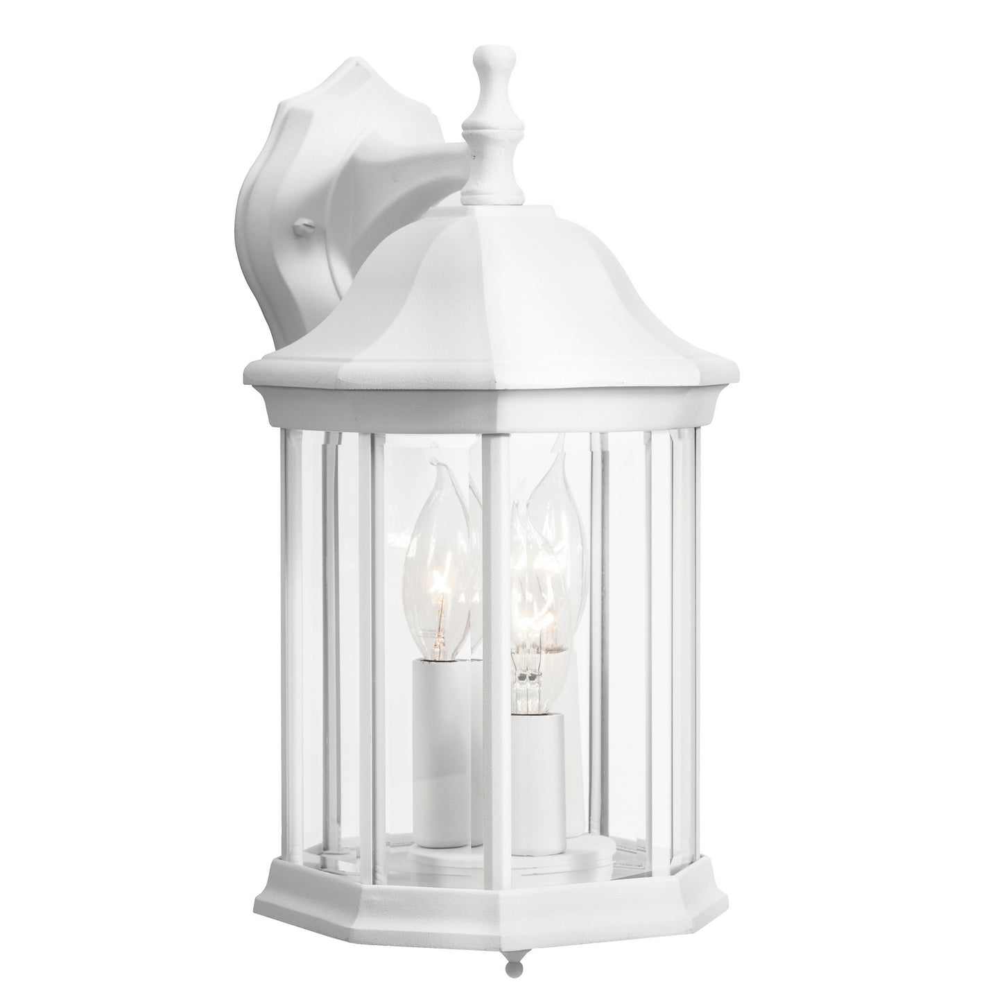 Chesapeake Three Light Outdoor Wall Mount in White