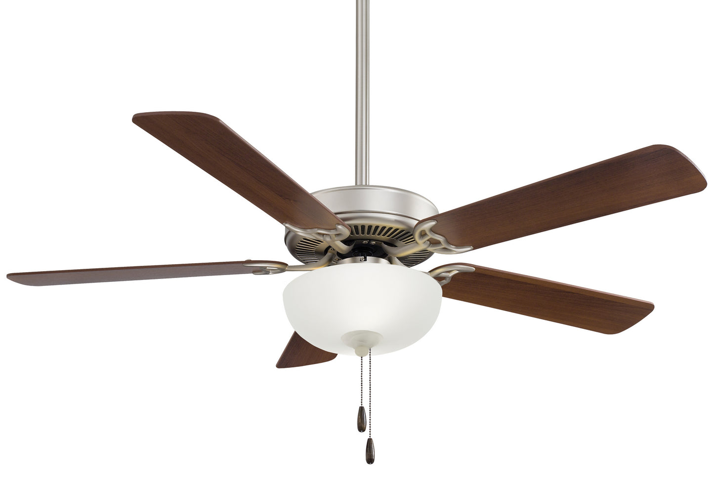 Contractor Uni-Pack LED 52"Ceiling Fan in Brushed Steel