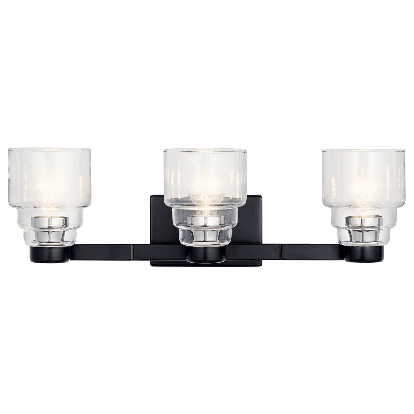 Vionnet Three Light Bath in Black