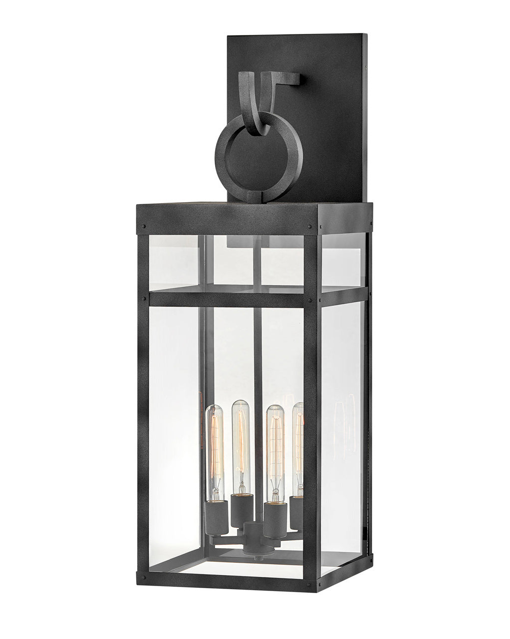 Porter LED Wall Mount in Aged Zinc