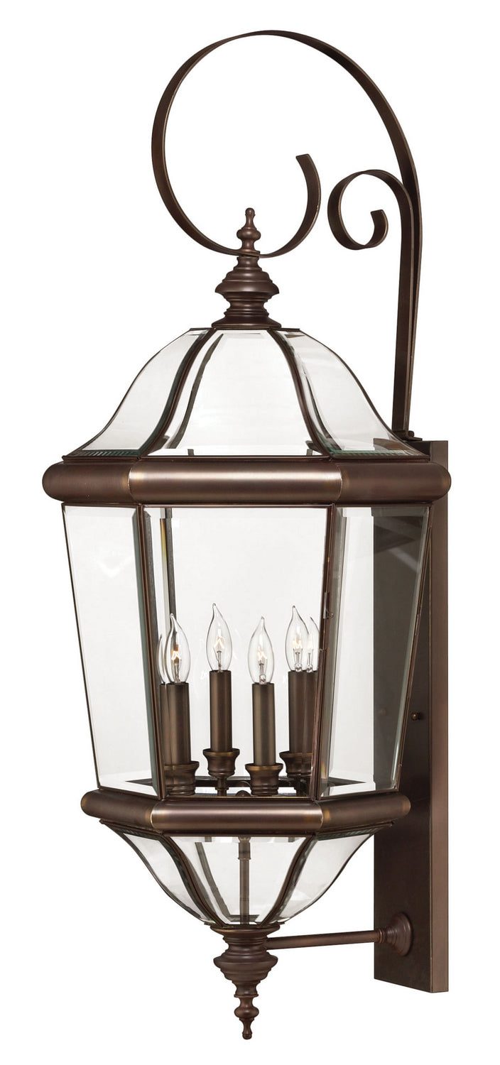 Augusta LED Wall Mount in Copper Bronze
