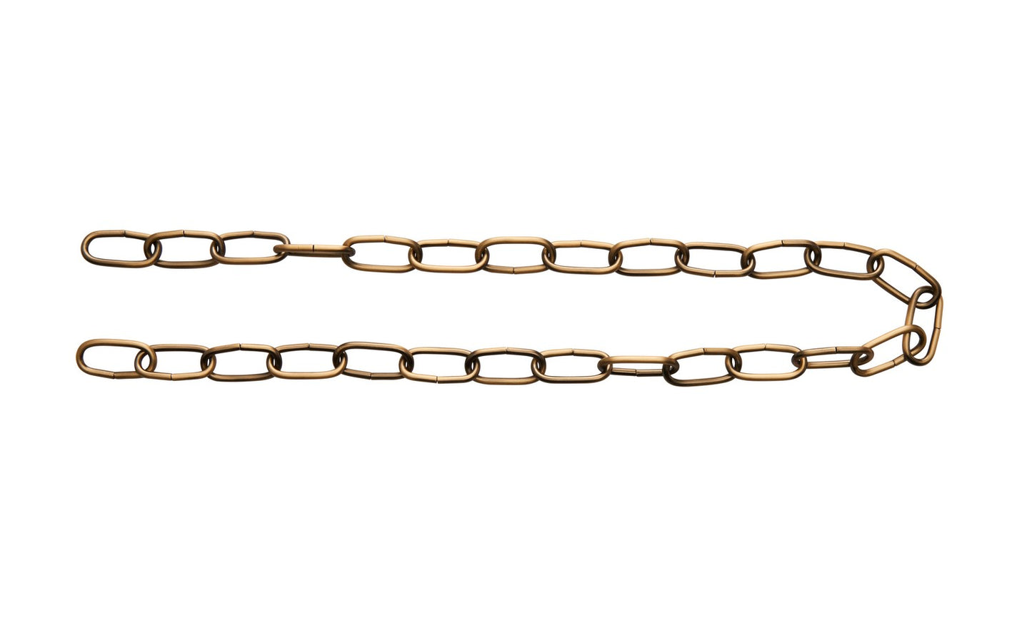 Accessory Chain in Brushed Natural Brass