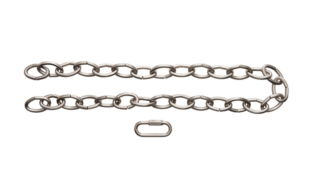 Accessory Chain in Brushed Nickel