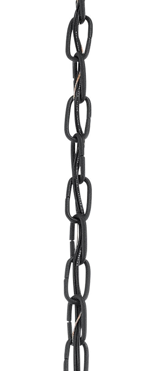 Accessory Outdoor Chain in Textured Black