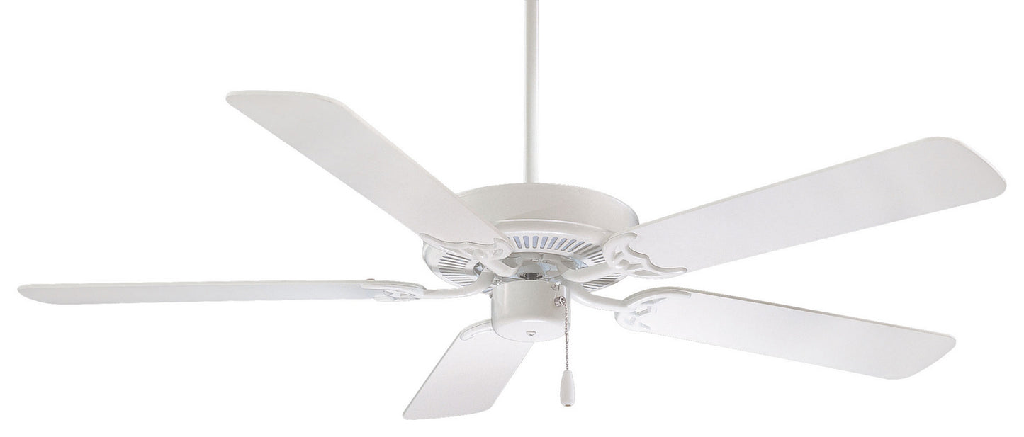Contractor 52"Ceiling Fan in White