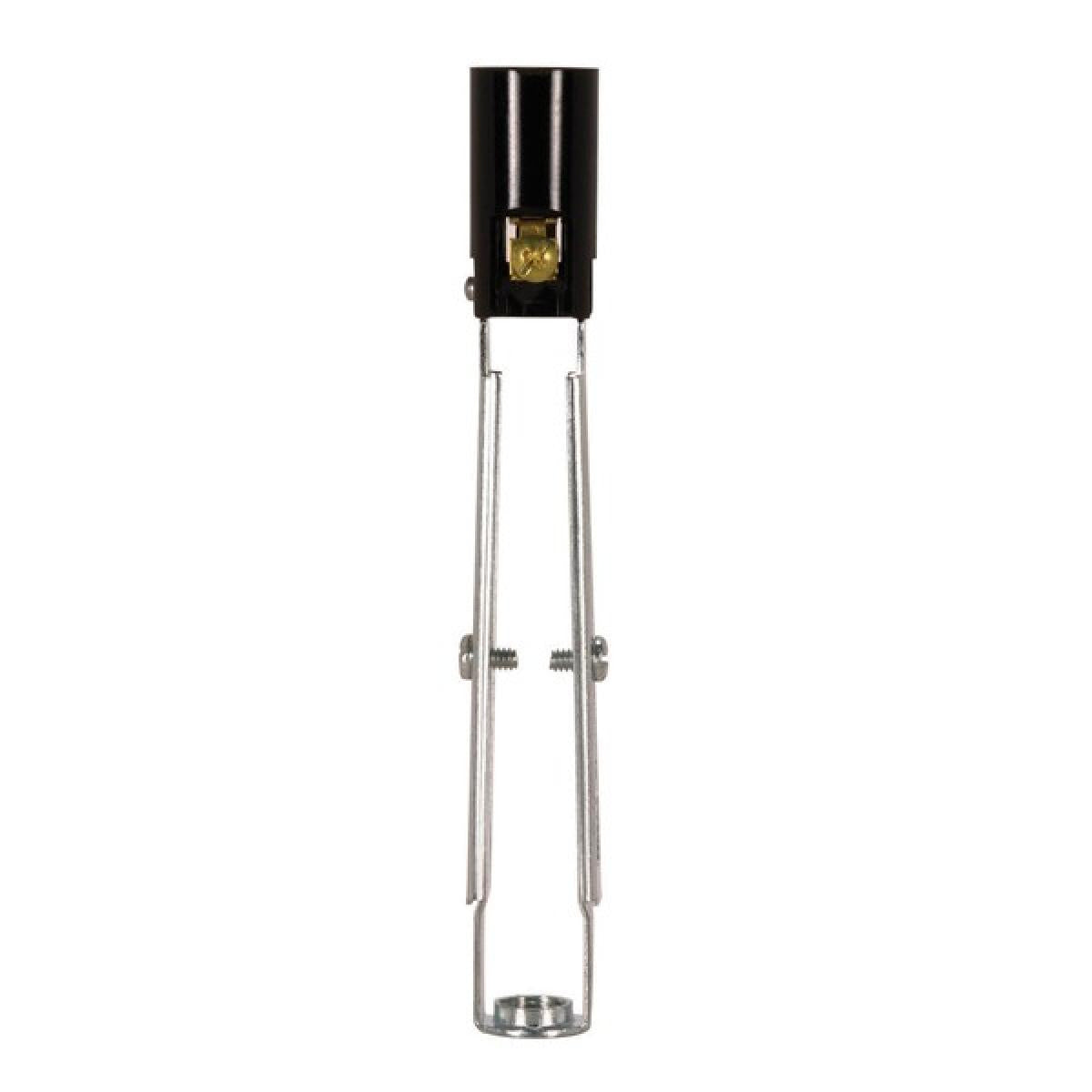 Satco - 80-1089 - Phenolic Candelabra Sockets With Paper Liner - Black