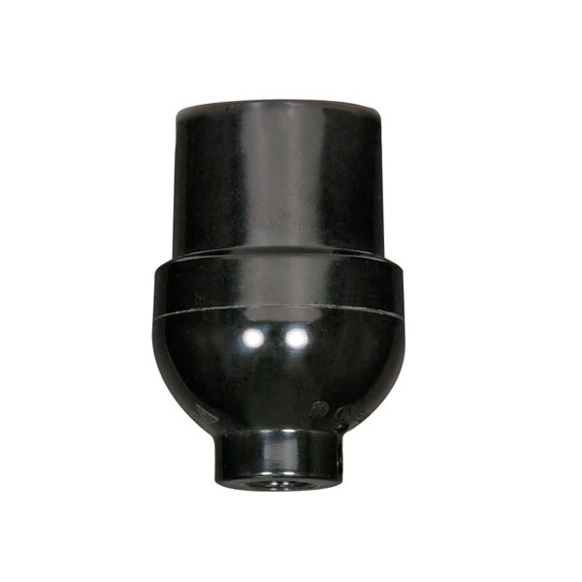 (4-Pack) 1/8 Ip Cap W/Plastic Bushing in Black