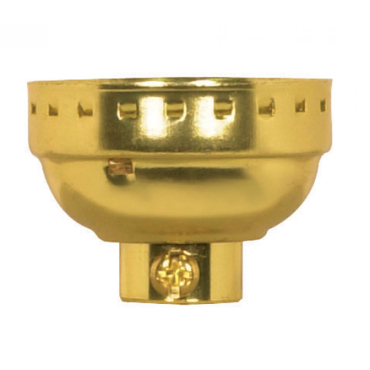 (4-Pack) Shell And Cap With Paper Liners in Brite Gilt