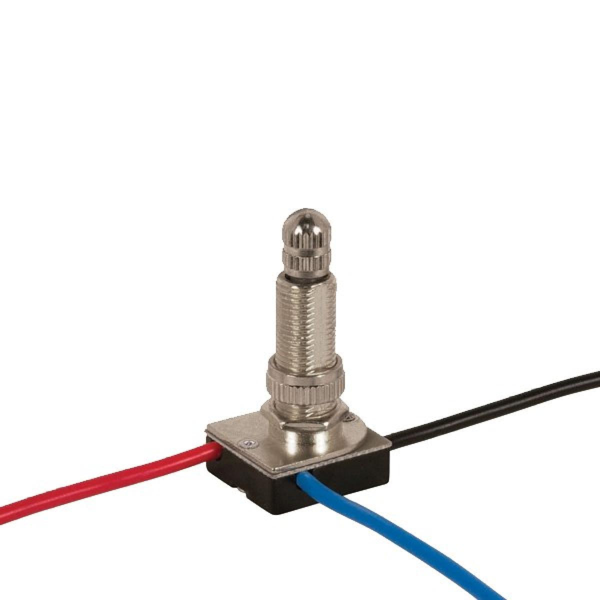 3-Way Metal Rotary Switch in Brass Plated