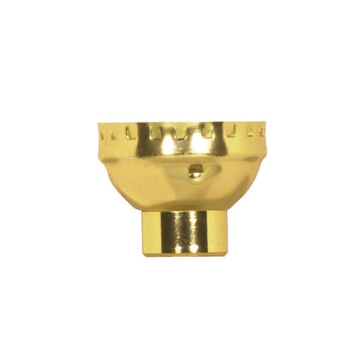 (4-Pack) 3 Piece Cap With Paper Liner in Polished Brass