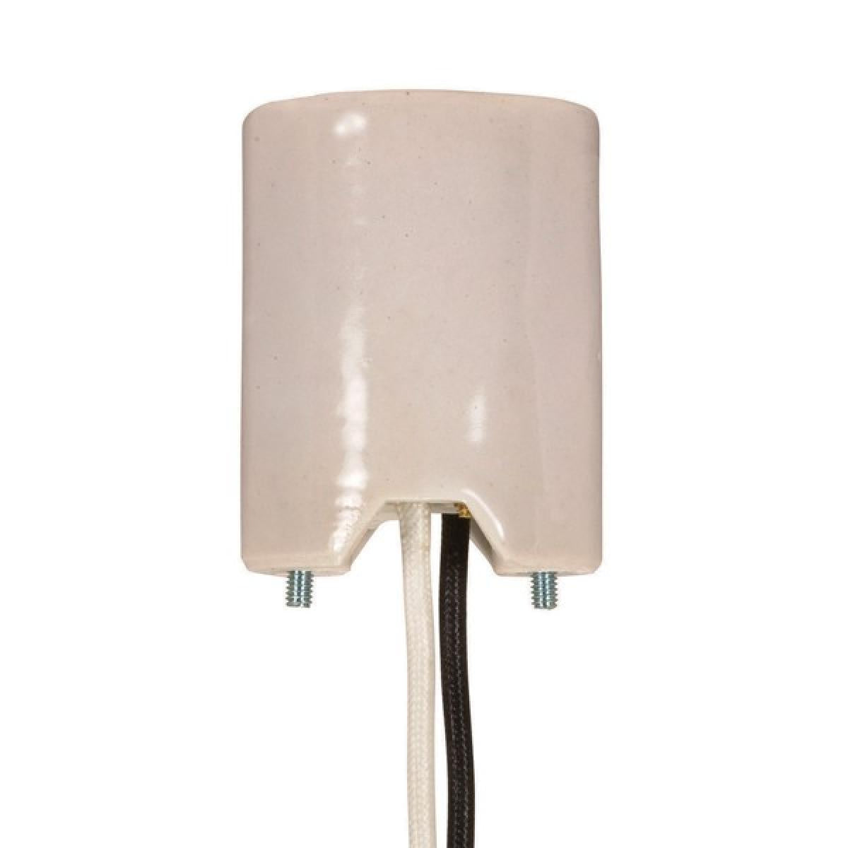Satco - 80-1530 - Socket - Glazed Cream
