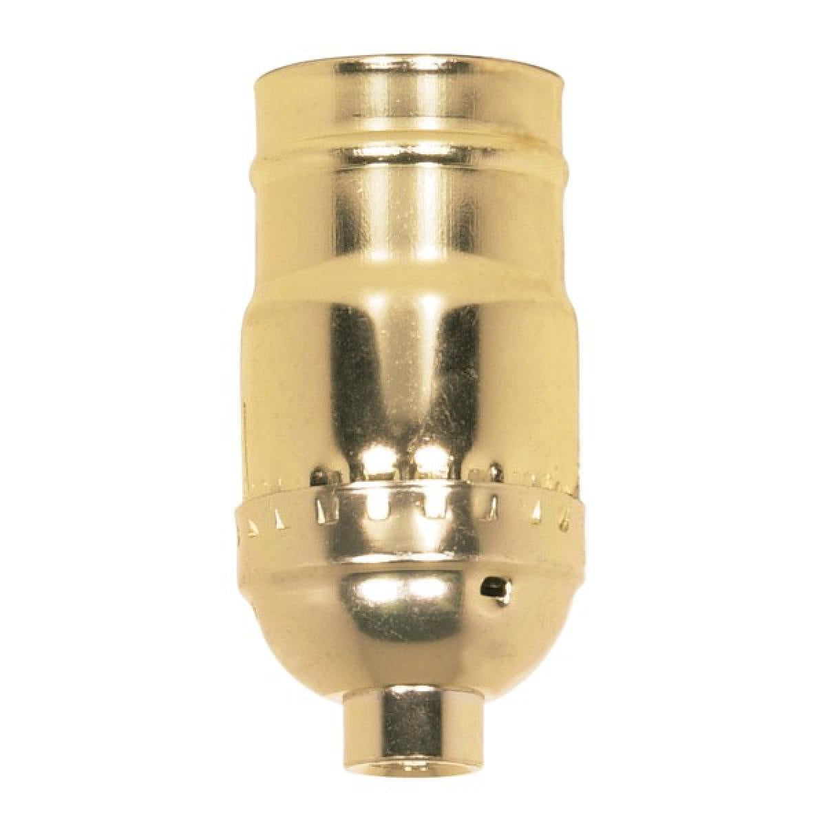 (4-Pack) Socket in Brite Gilt