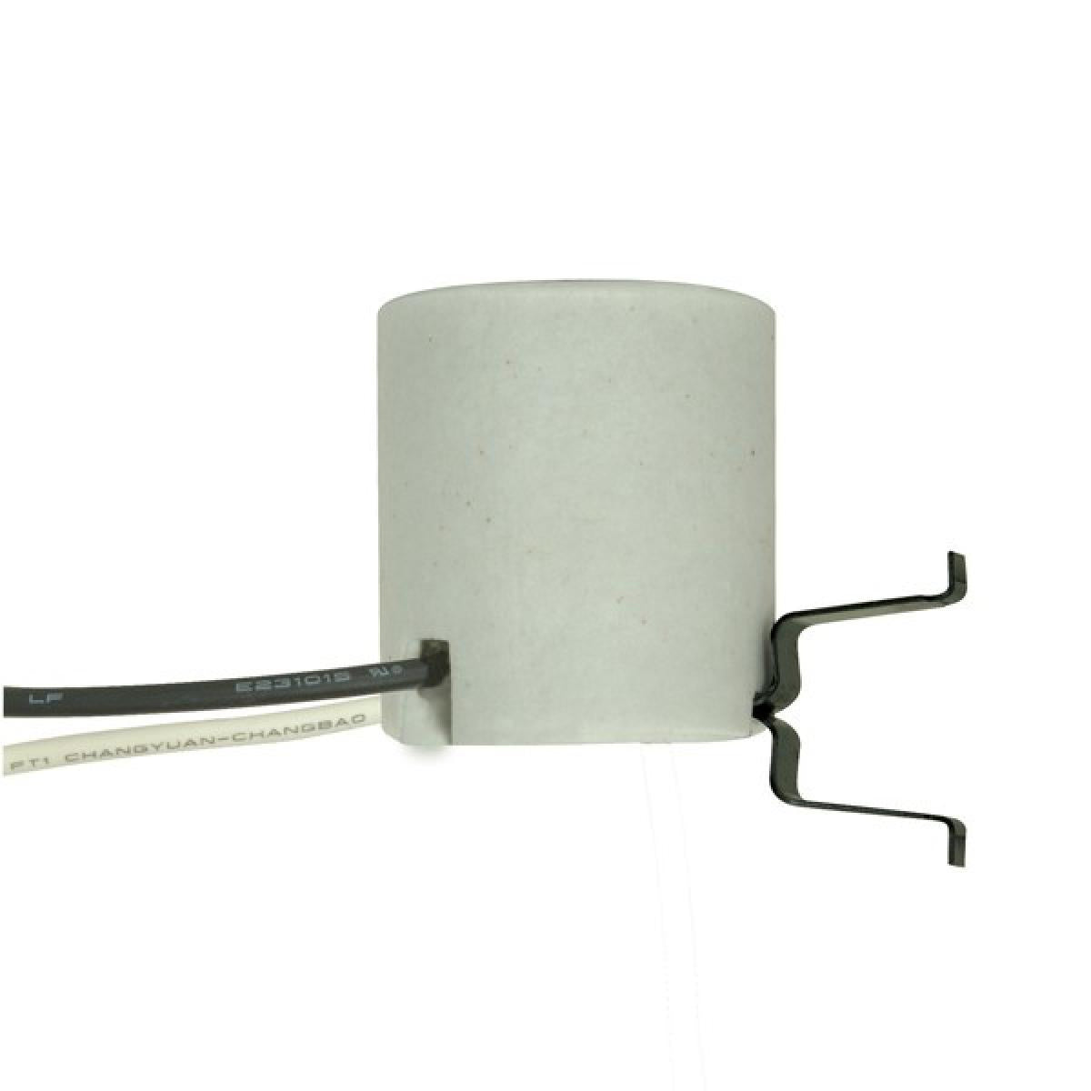 (4-Pack) Socket in White