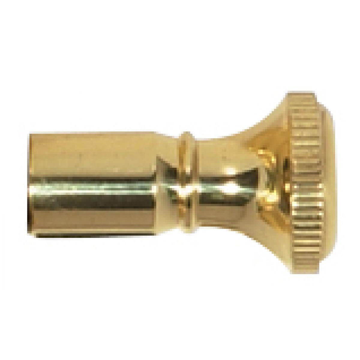 (4-Pack) Knob in Polished Brass