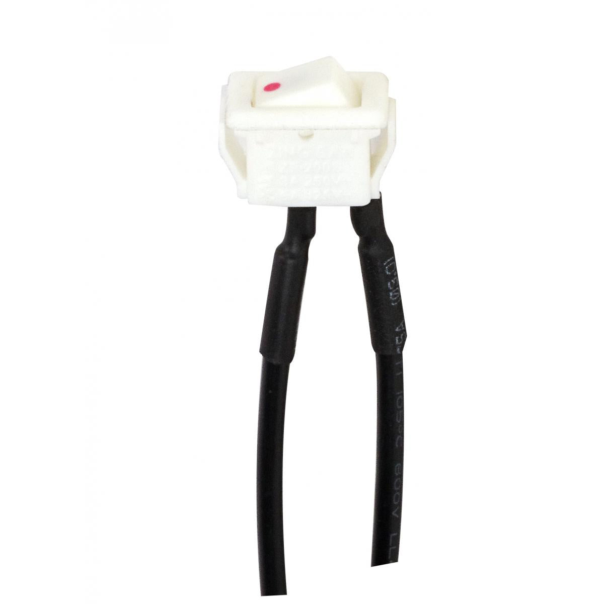 (4-Pack) Phenolic Rocker Switch W/Dot in White