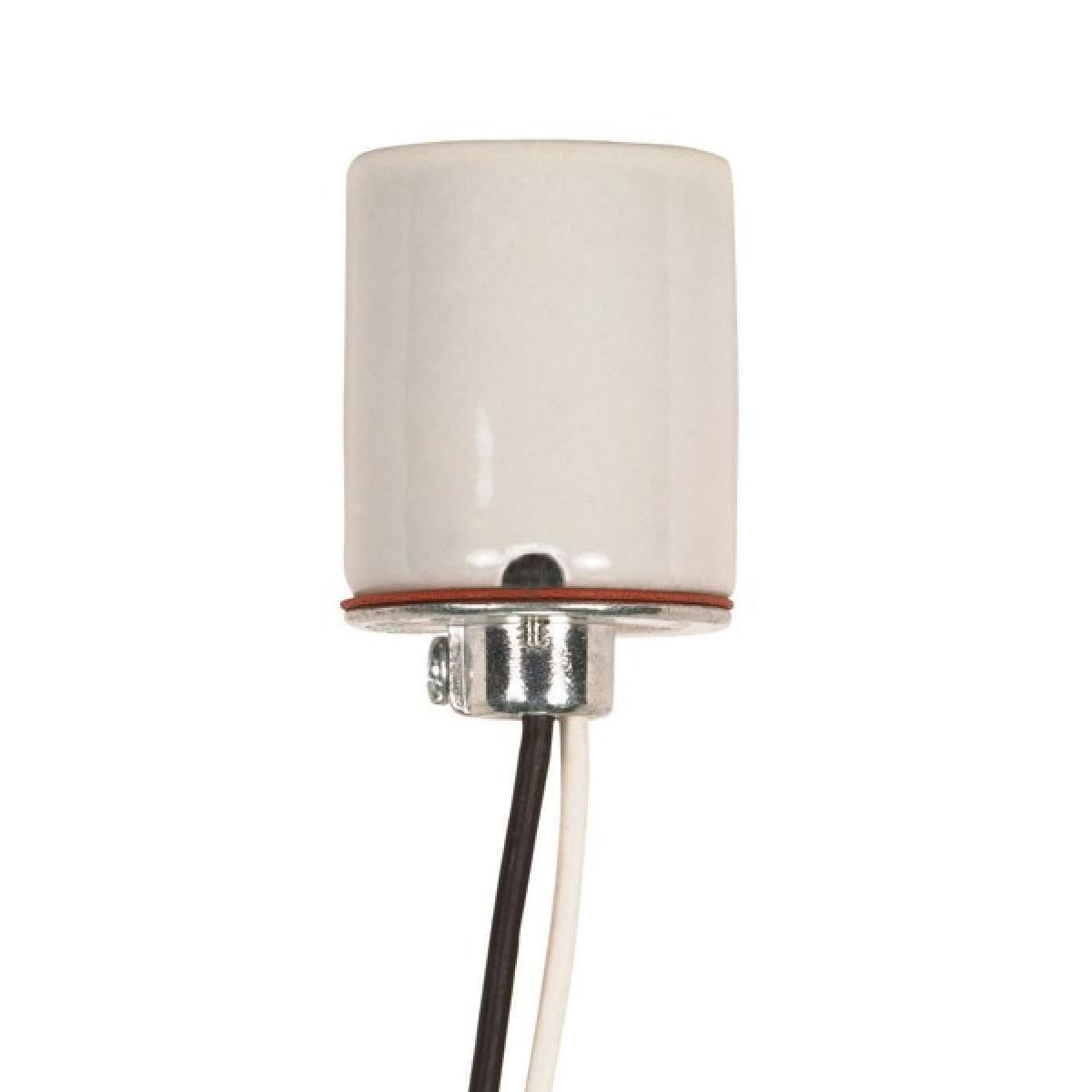 Satco - 80-2092 - Socket - Glazed White