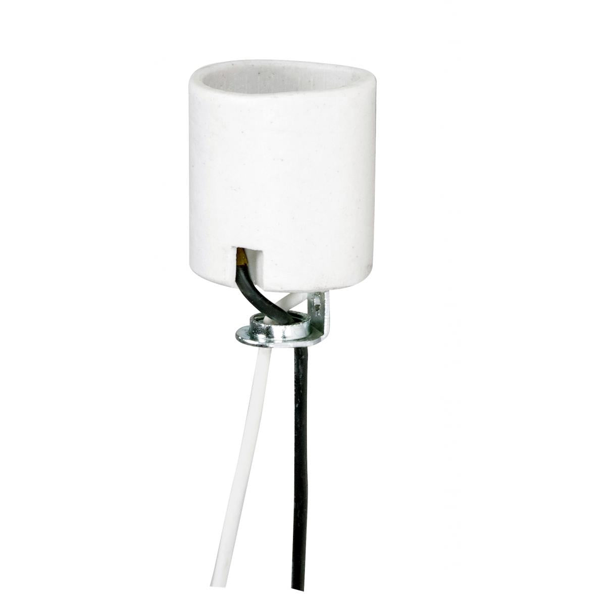 (4-Pack) Socket in White