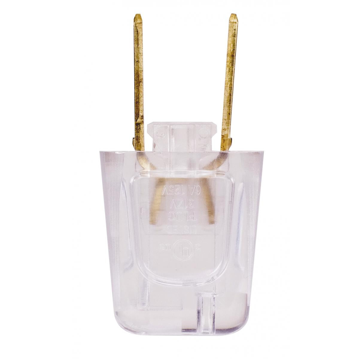 (4-Pack) Connect Plug in Silver