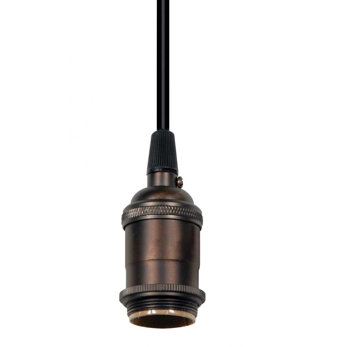 Lampholder in Dark Antique Brass