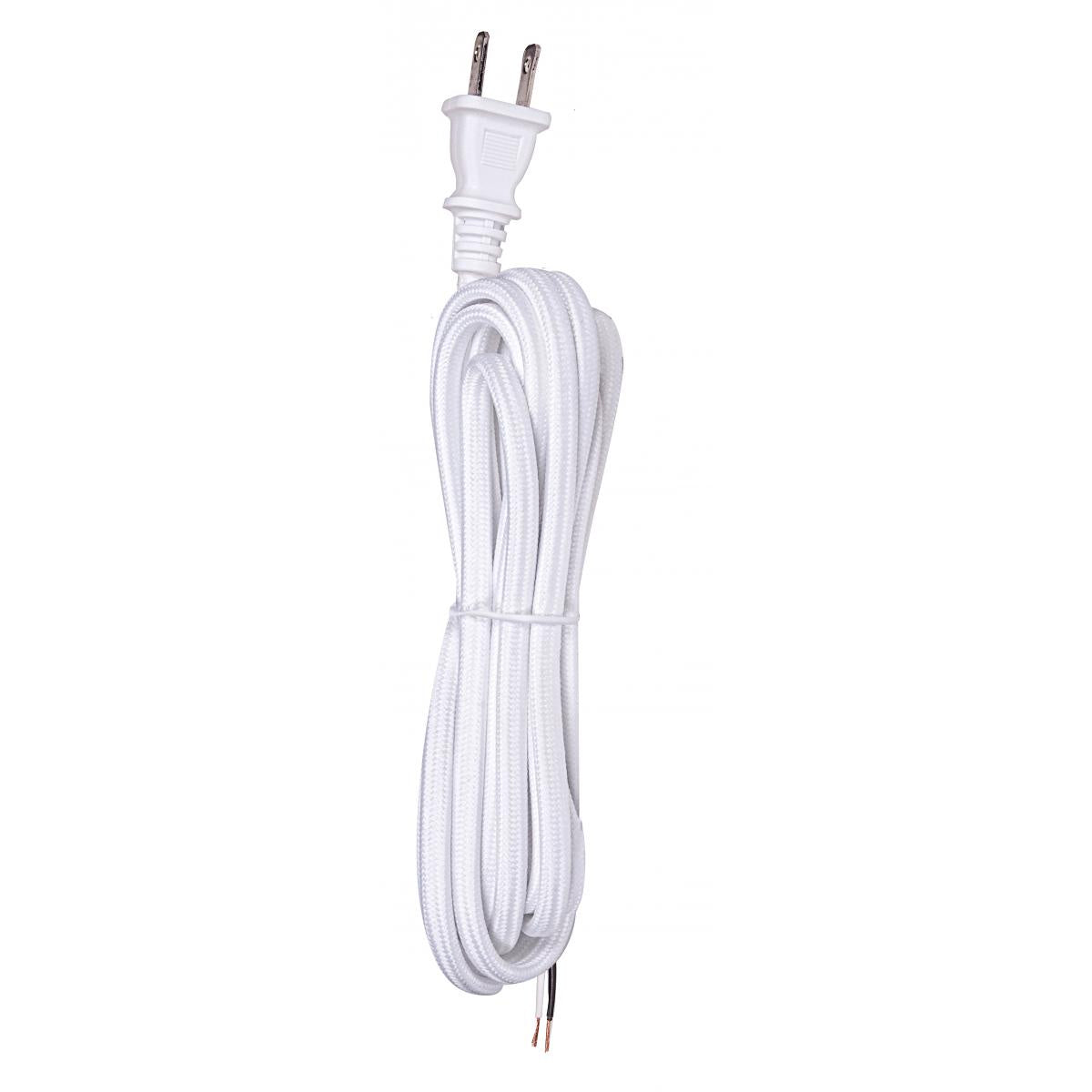 10'Cord Set in White