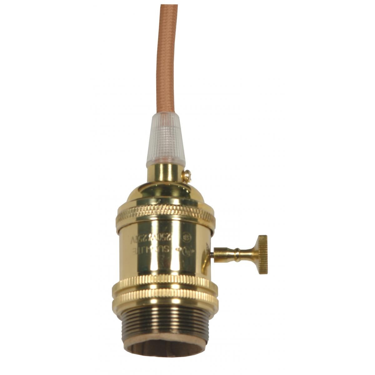 Lampholder in Polished Brass