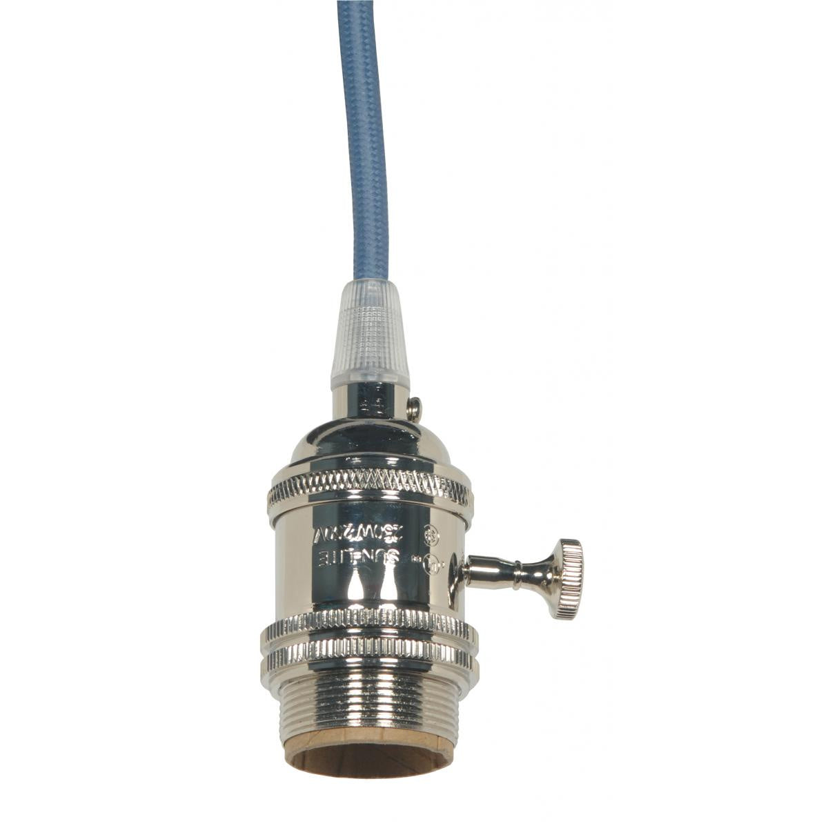 Lampholder in Polished Nickel