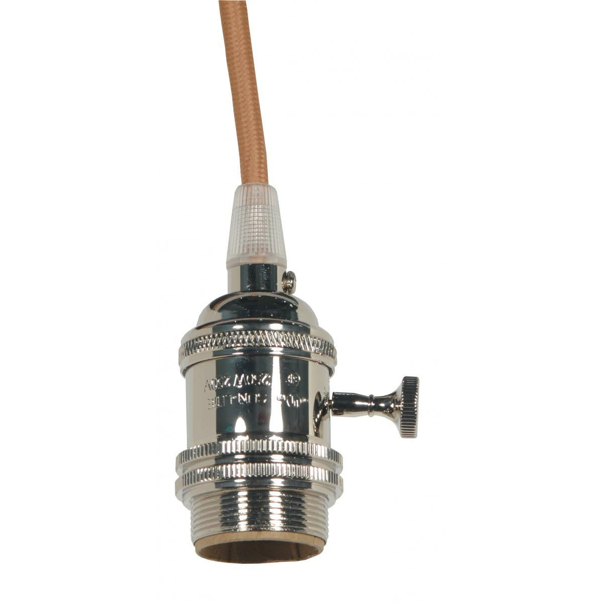 Lampholder in Polished Nickel