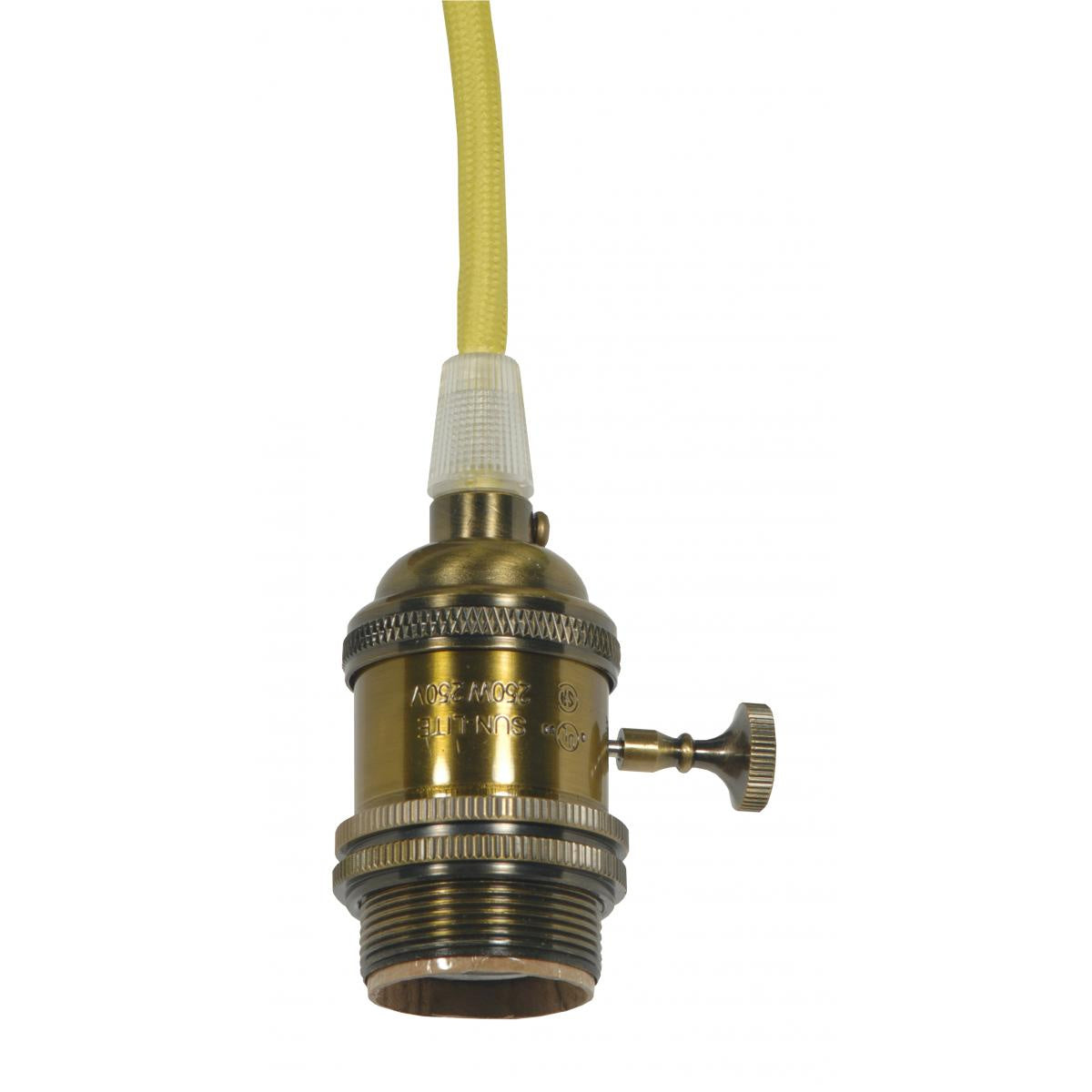 Lampholder in Antique Brass