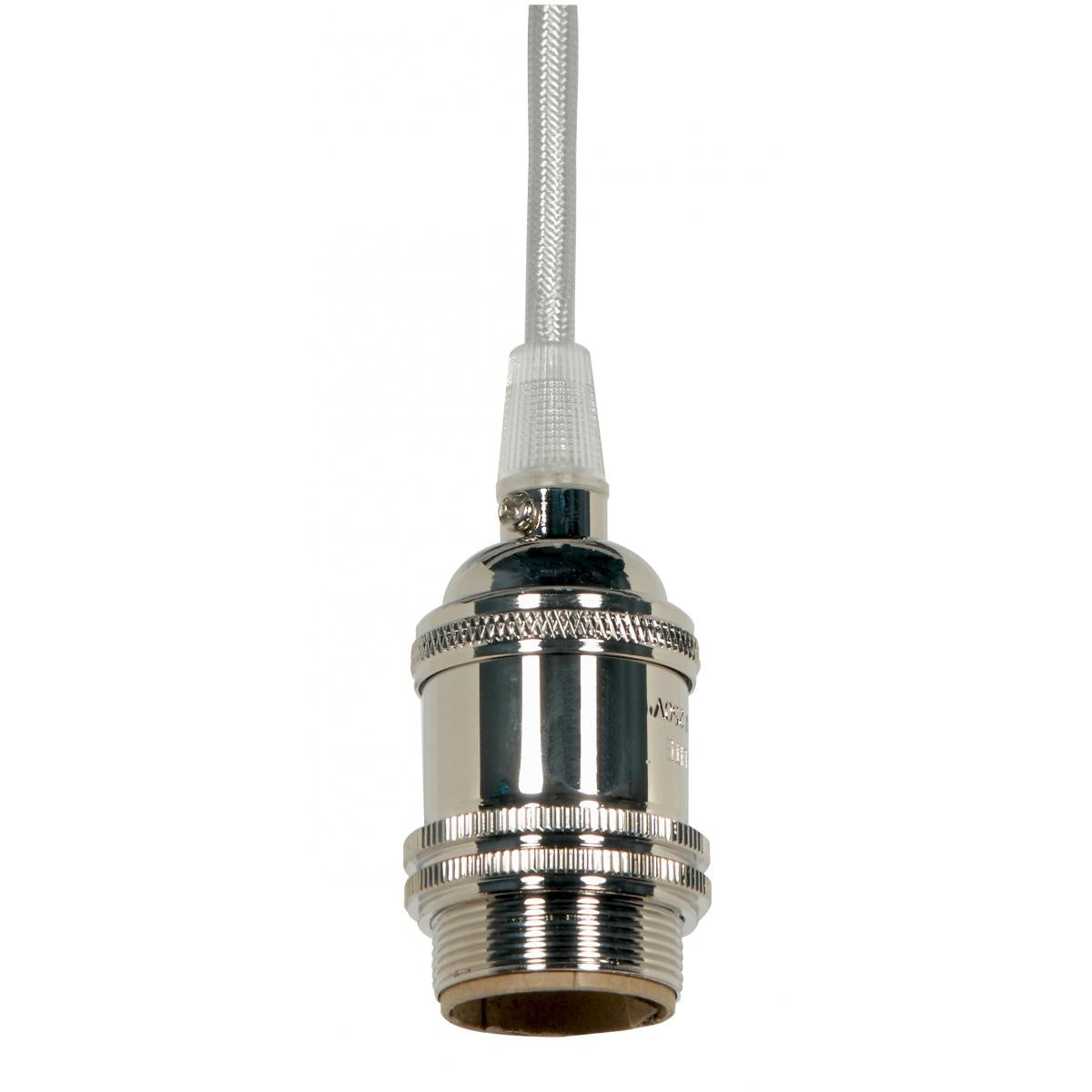 Lampholder in Polished Nickel