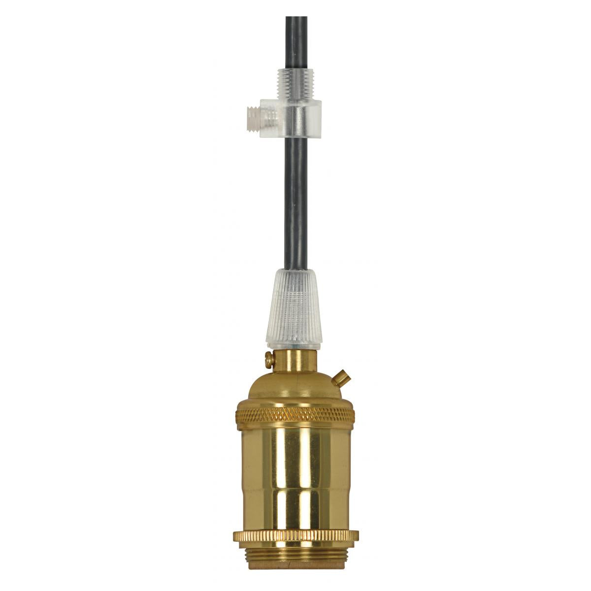 Lampholder in Polished Brass