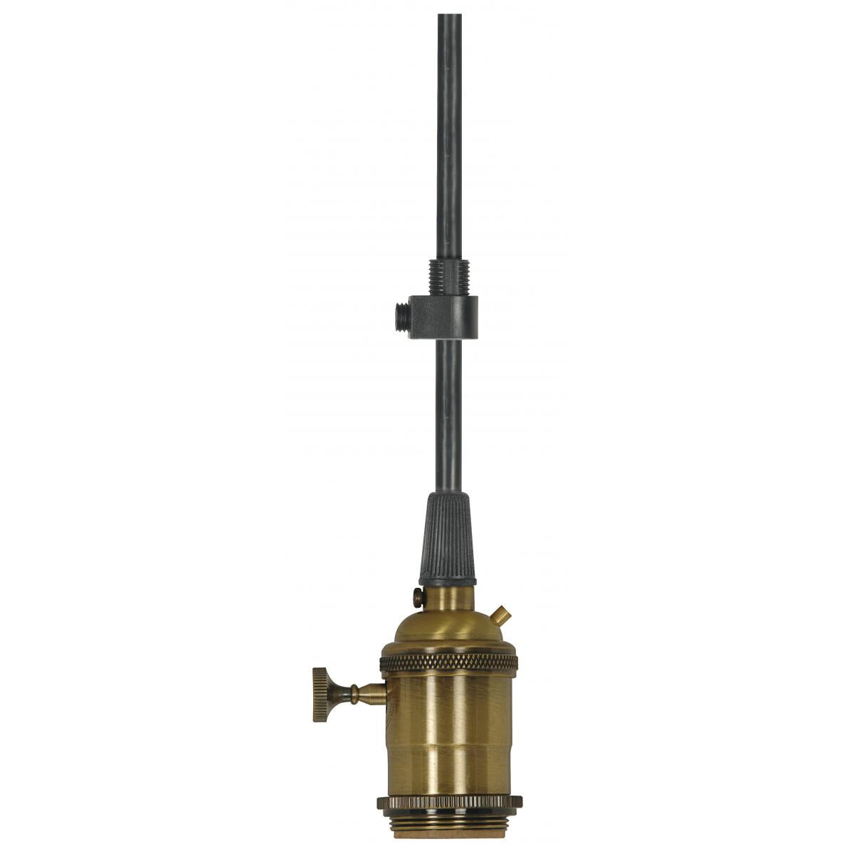 Lampholder in Antique Brass