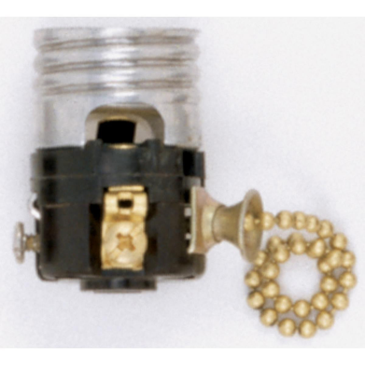 (4-Pack) Pull Chain Interior Mechanism With Screw Terminals