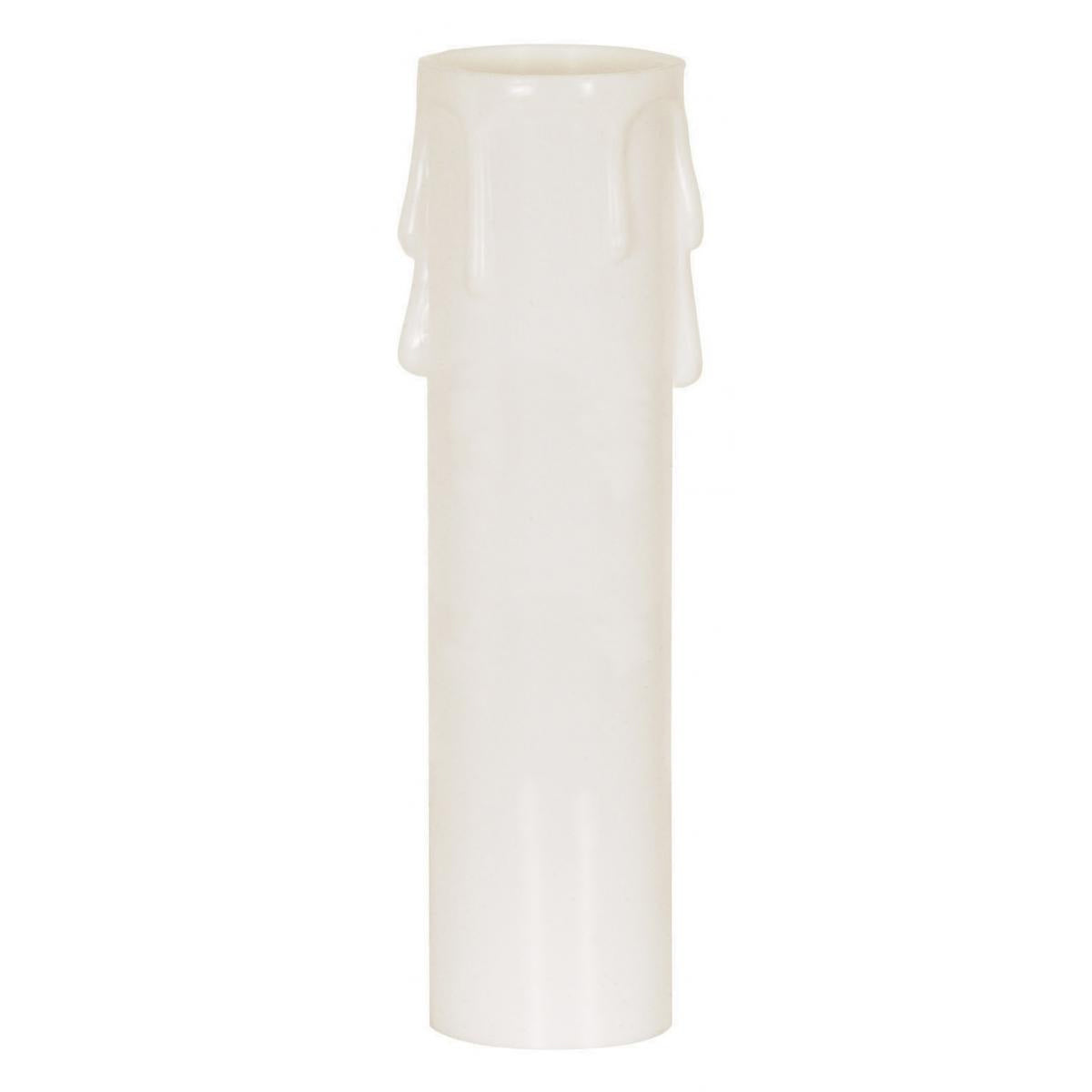 (4-Pack) Candle Cover in White