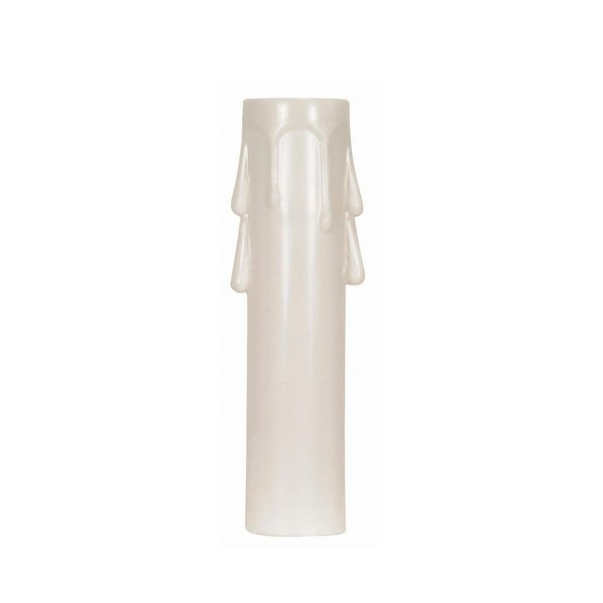 (4-Pack) Candle Cover in White