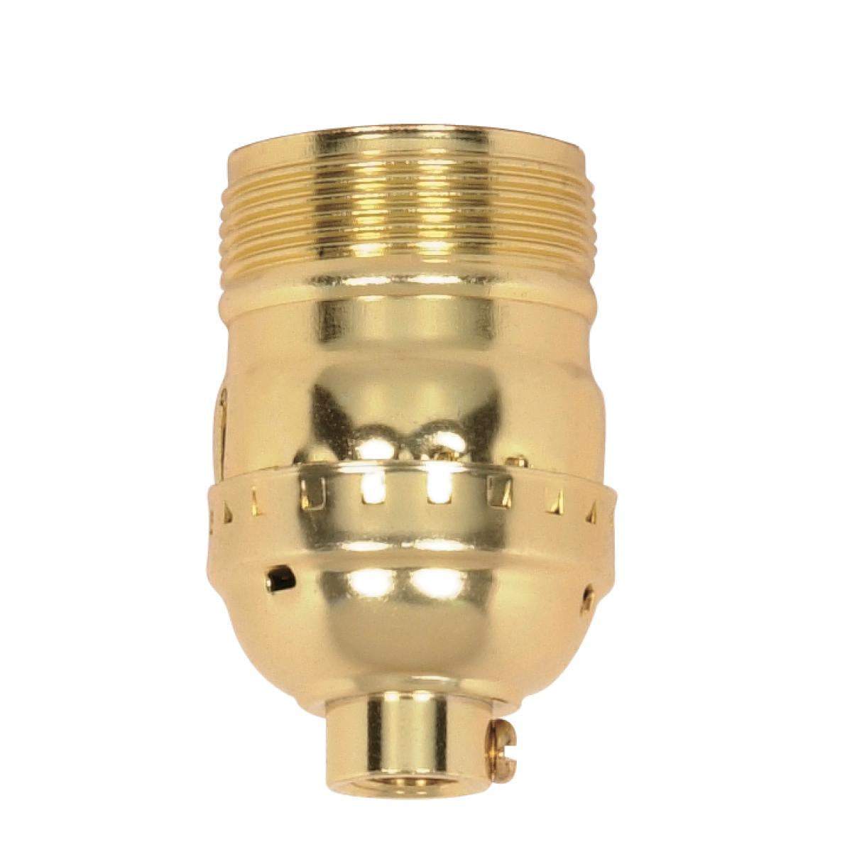(4-Pack) Socket in Brite Gilt