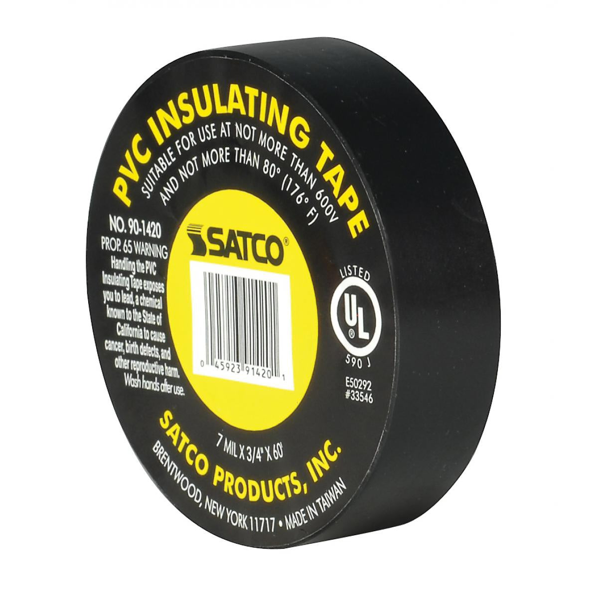 (4-Pack) Electrical Tape in Black