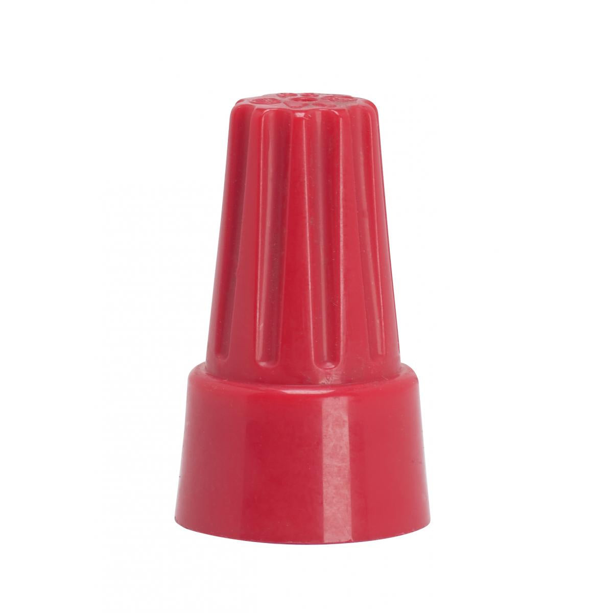 (4-Pack) Wire Connector With Spring Inserts in Red