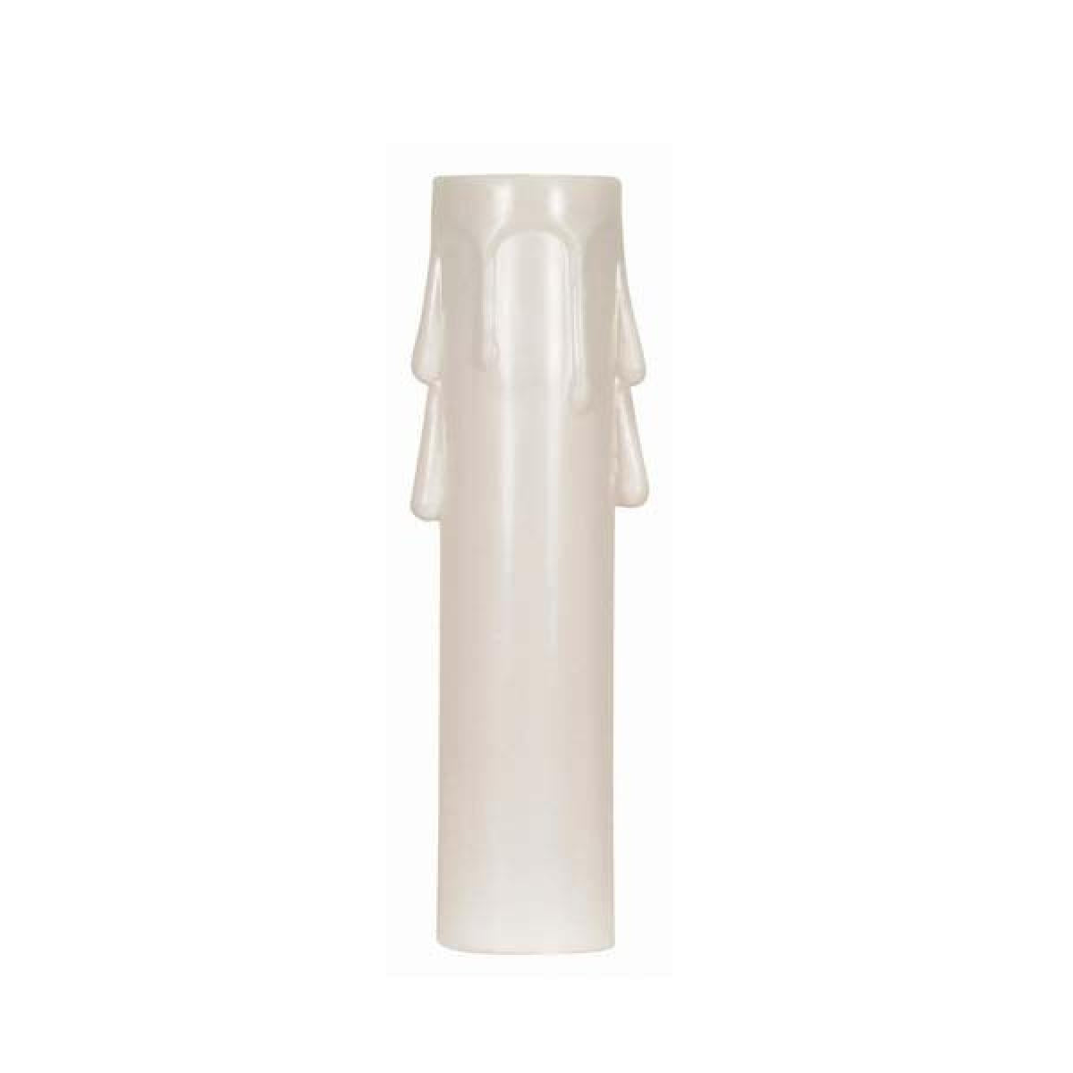 (4-Pack) Candle Cover in White