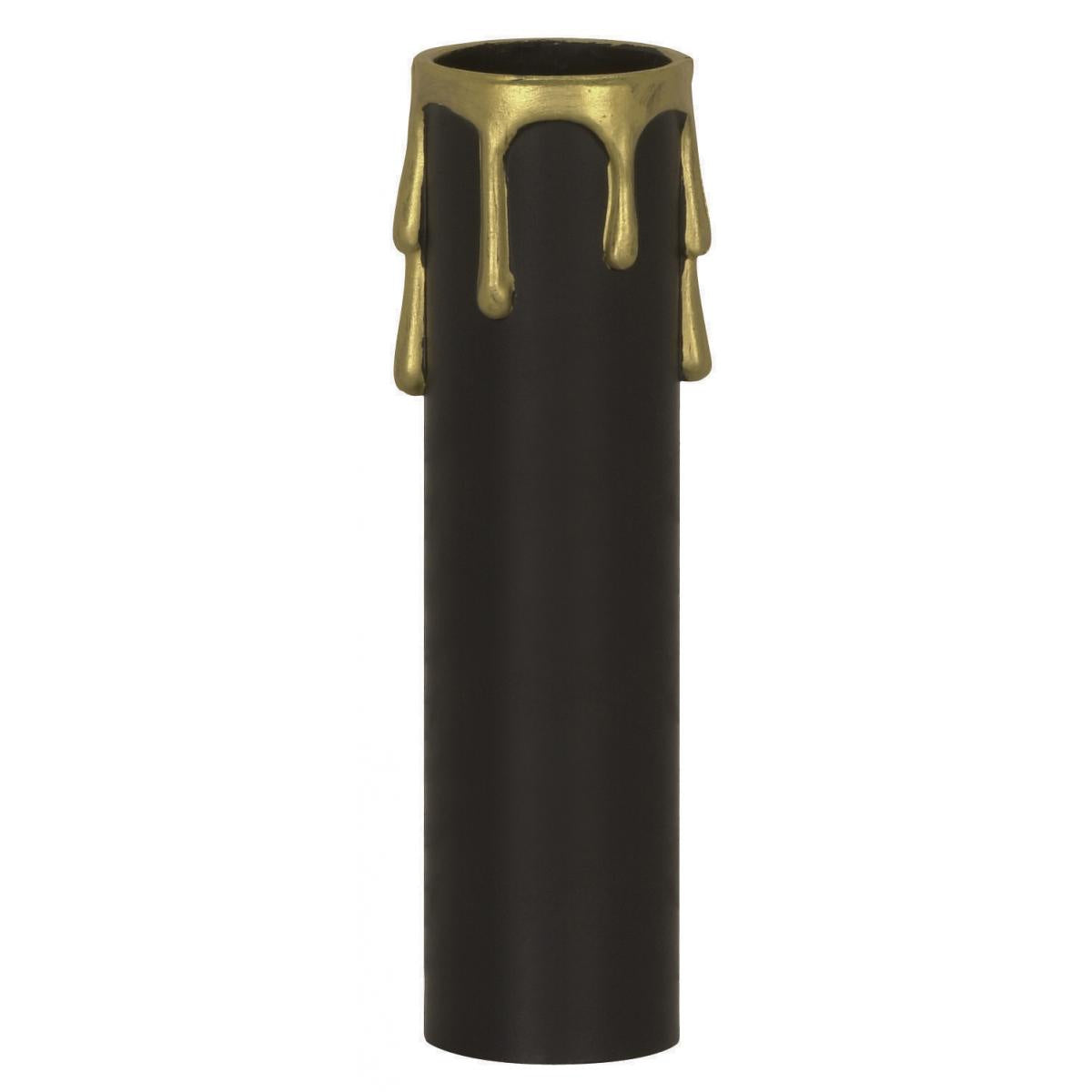 (4-Pack) Candle Cover in Black