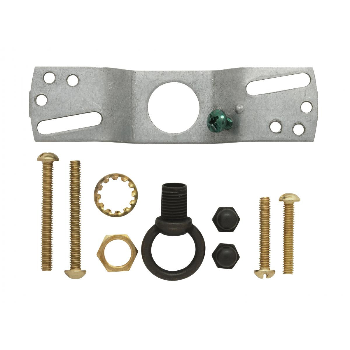 (4-Pack) 1" Loop Parts Bag in Antique Brass