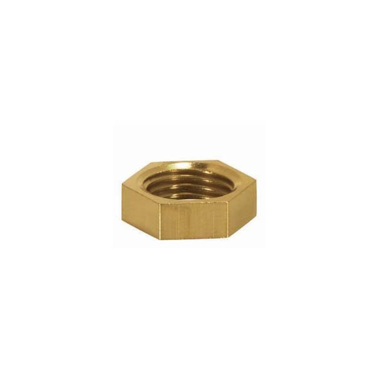 (4-Pack) Hexagon Locknut in Unfinished