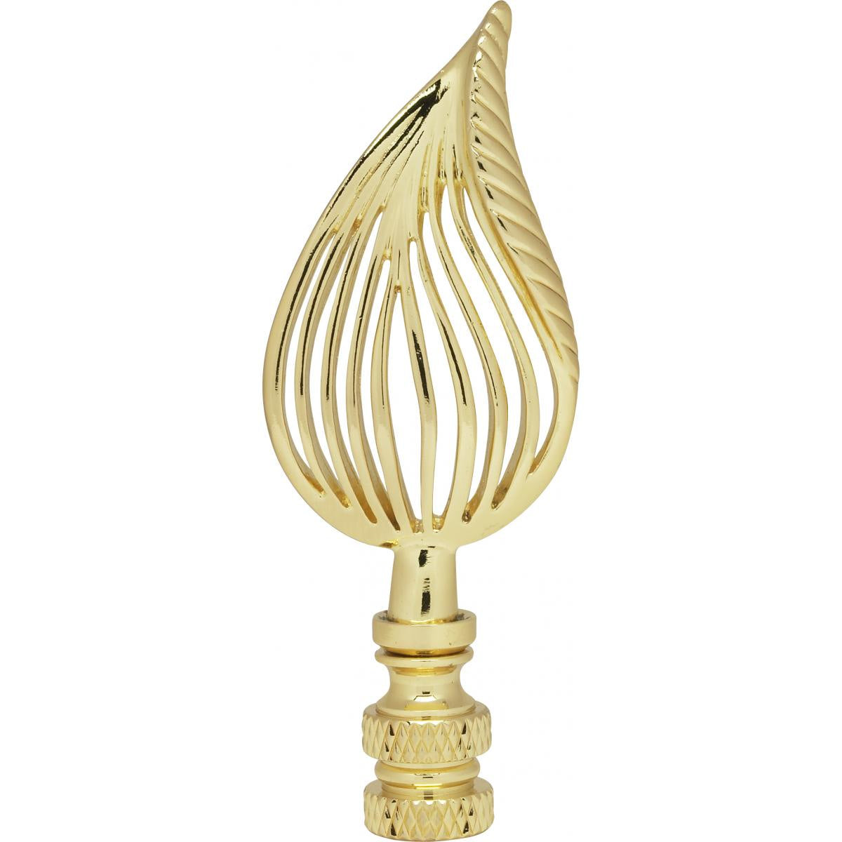 Finial in Polished Brass