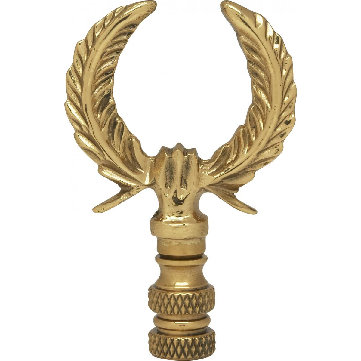 Finial in Polished Brass