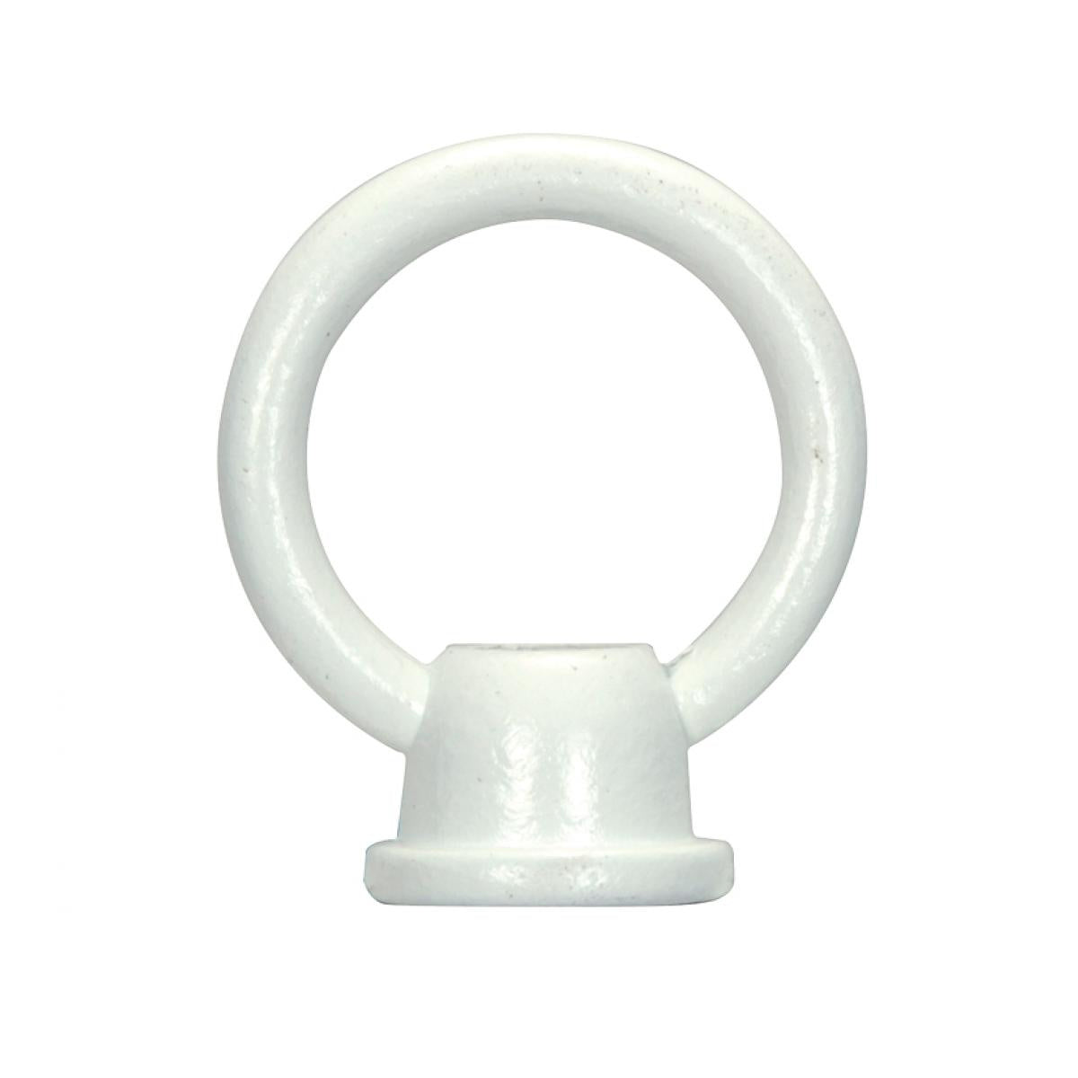 (4-Pack) 1-1/2" Female Loop in White