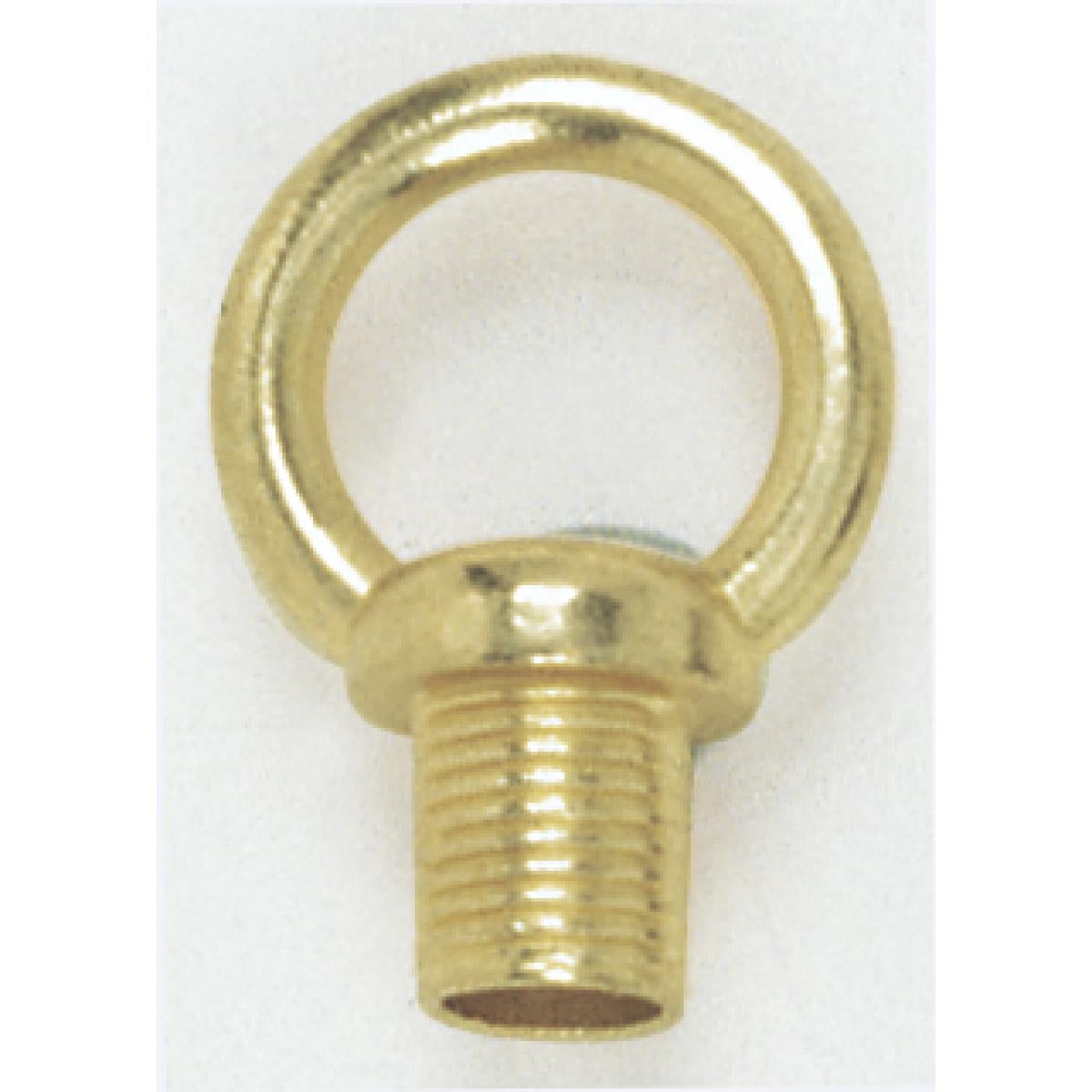 (4-Pack) 1" Male Loop in Brass Plated