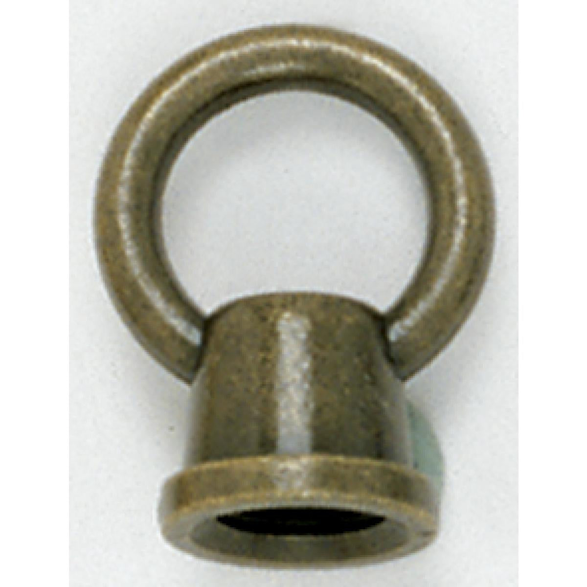 (4-Pack) Female Loops in Antique Brass